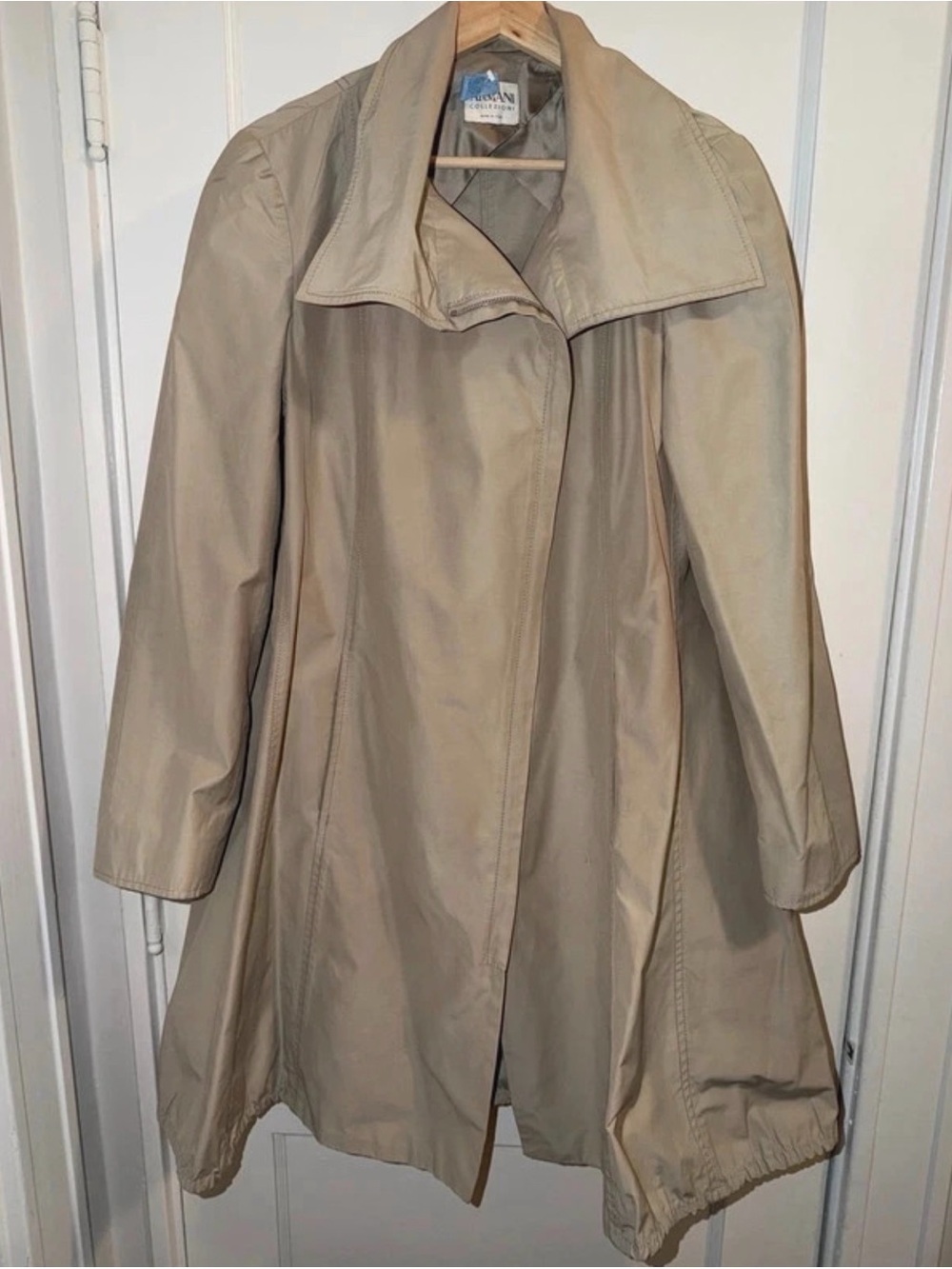 Armani Collezioni Tan Rain Parka Jacket IT 46